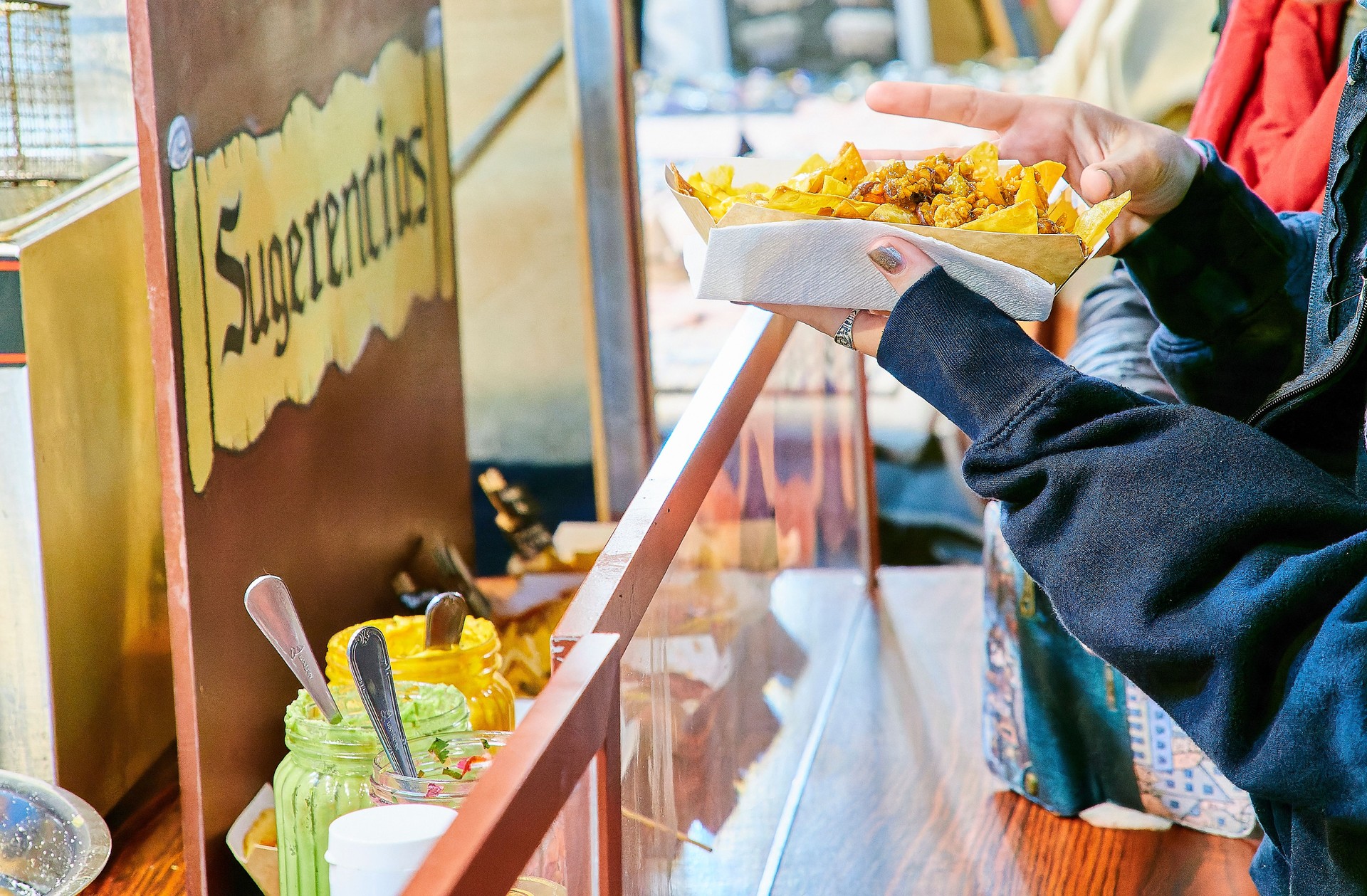 Nachos food truck.